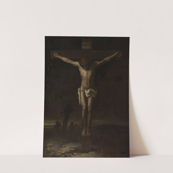 Le Christ en croix (1871) by Alexis Marie Louis Douillard