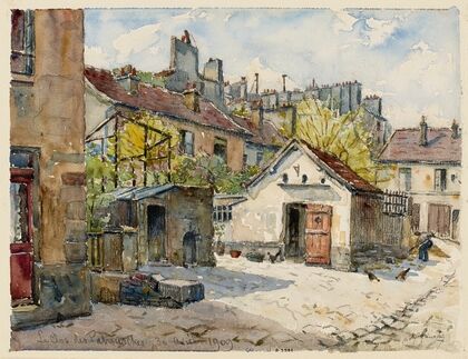 Le clos des Patriarches, 10 rue de l’Epée de Bois (1909)