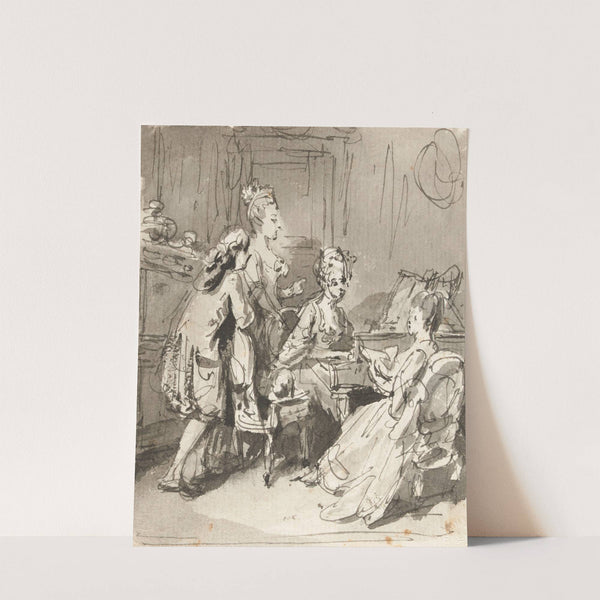 Le concert (1773) by Sigmund Freudenberger