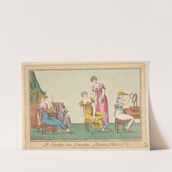 Le coucher des grisettes or picture of Paris n. 2. (1819)