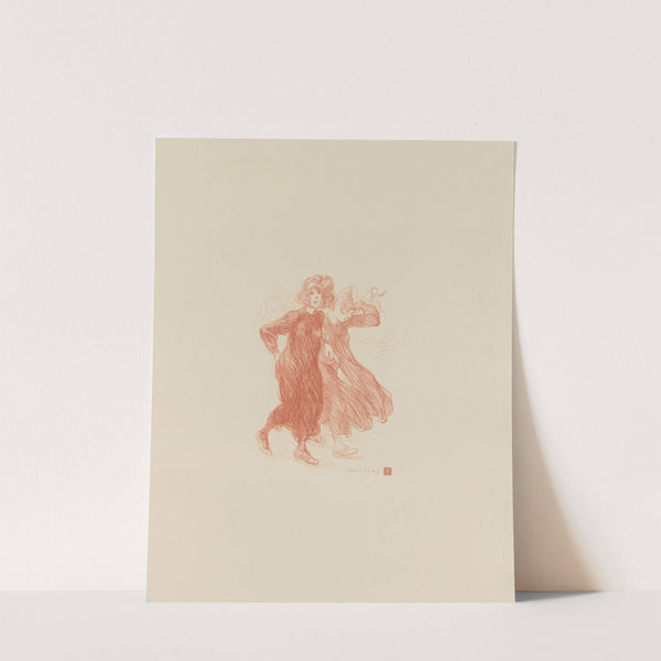 Le coup de vent (1905) by Théophile Alexandre Steinlen