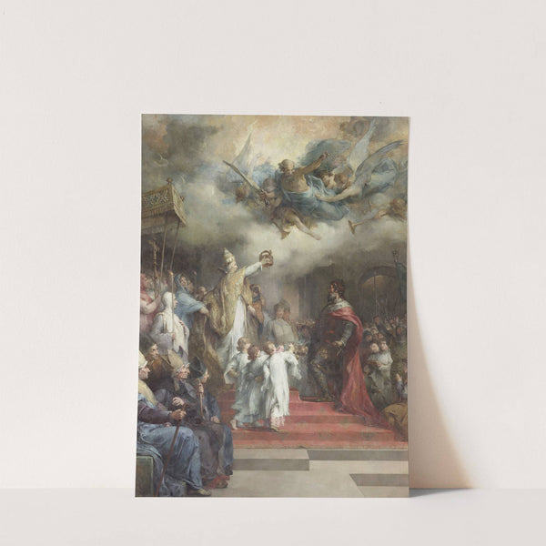 Le Couronnement de Charlemagne (1878-1883) by Henri Leopold Lévy