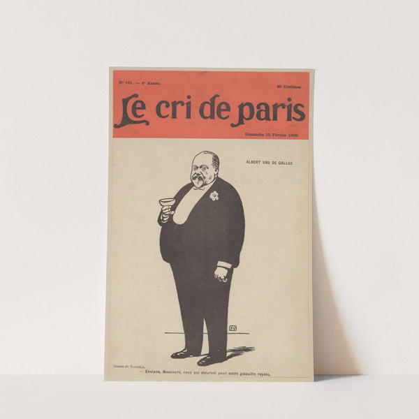 Le cri de Paris (1900) by Félix Vallotton