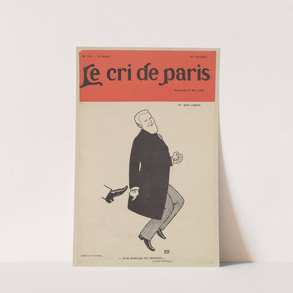 Le cri de Paris (1900) by Félix Vallotton