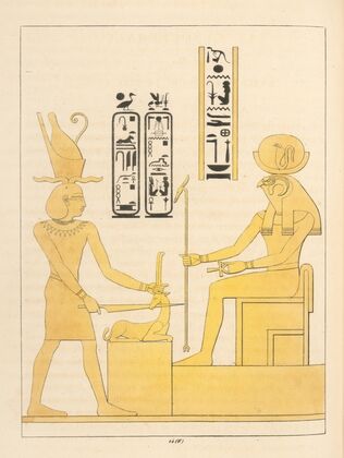 Le Cynocéphale, emblême de Pooh [Khonsu], le Dieu Lune. — size preview