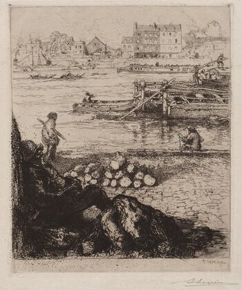 Le Débardeur; Quai de la Gare (1894)