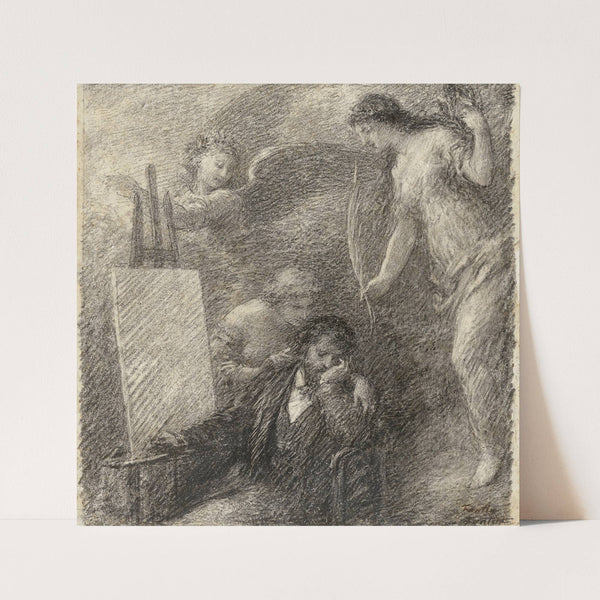Le Découragement de l’artiste (The Discouraged Artist ) (1895) by Henri Fantin-Latour