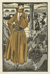 Le déjeuner au cabaret ; Tailleur, en cottaperllaine de Rodier