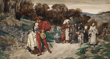 Le départ du fiancé