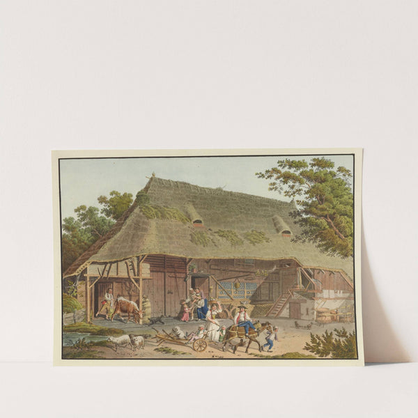 Le Depart du Laboureur by Karl Ludwig Zehender