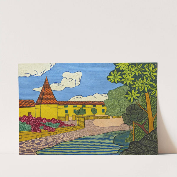 Le domaine de Touny-les Roses à Lagrave by Georges Gaudion