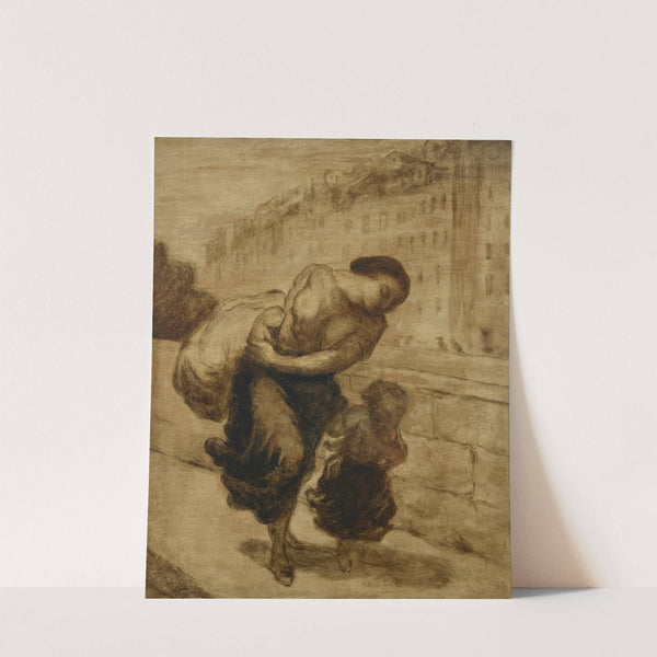 Le Fardeau (circa 1855-1856) by Honoré Daumier