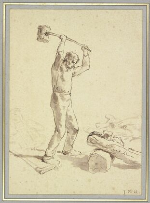 Le fendeur de bois