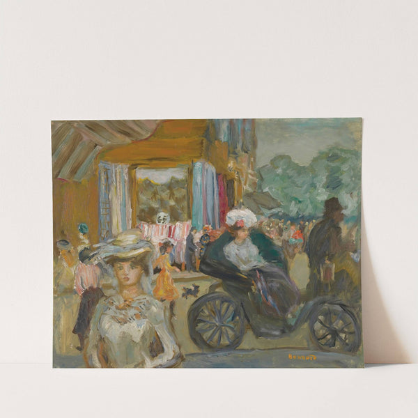 Le Fiacre by Pierre Bonnard