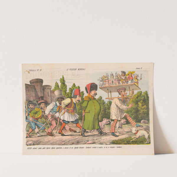 Le figurine mondiali (1877) by Augusto Grossi