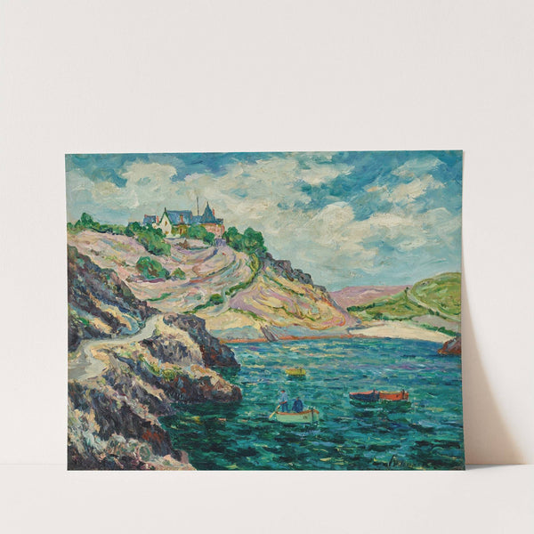 Le fond de l’anse de Port-Goulphar, Belle Ile (circa 1909) by Maxime Maufra