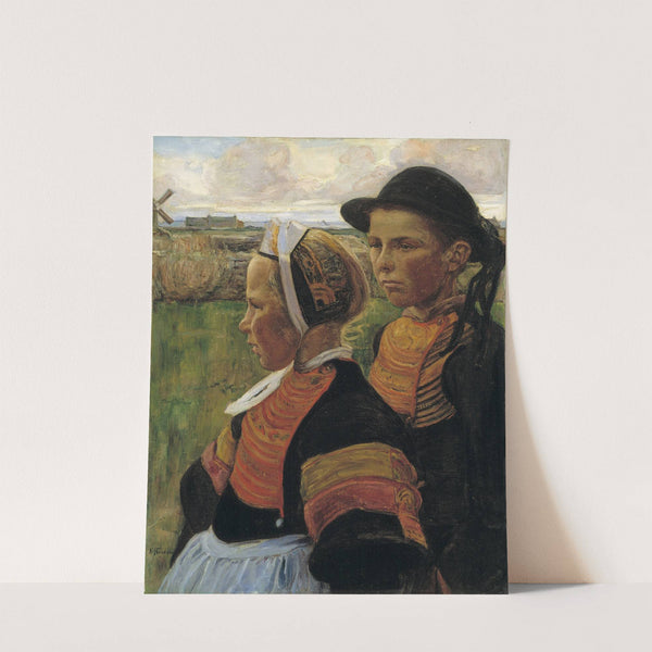 Le frère et la soeur, Penmarc&#039;h by Elizabeth Nourse