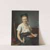 Le Goûter (1870) by Emile-Auguste Hublin