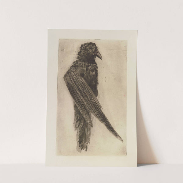 Le grand corbeau pendu (1888) by Henri-Charles Guérard