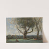 Le gros arbre (environs de Gournay) by Jean-Baptiste-Camille Corot