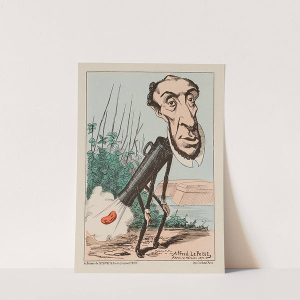 Le haricot rouge – M. Schoelcher by Zut (Alfred Le Petit)