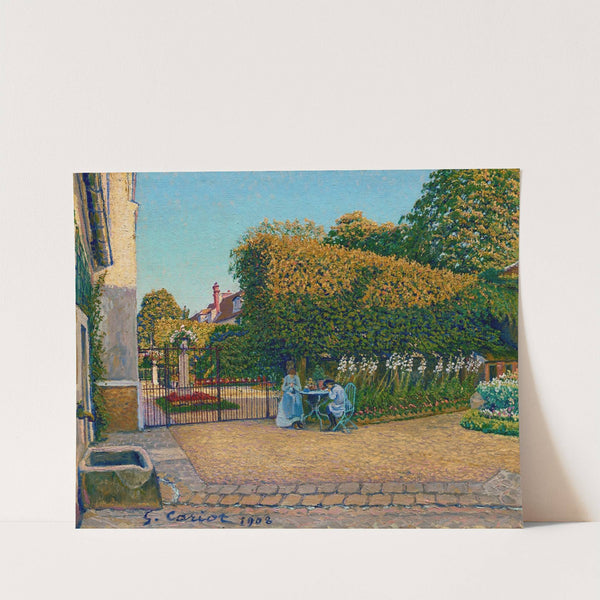 Le Jardin by Gustave Cariot