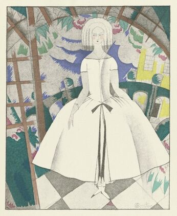 Le jardin de l’infante ; Robe du soir, de Paul Poiret — size preview