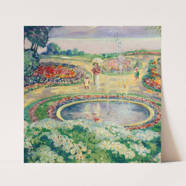 Le Jardin Fleuri by Henri Lebasque