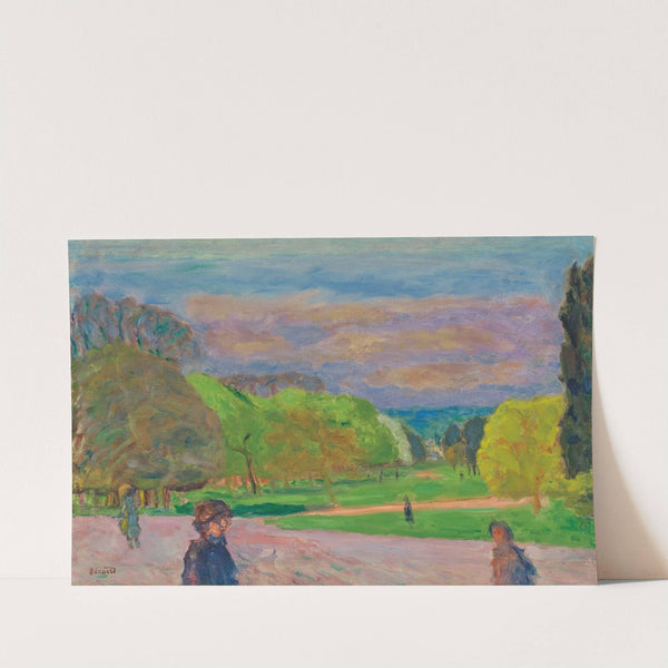 Le jardin public by Pierre Bonnard