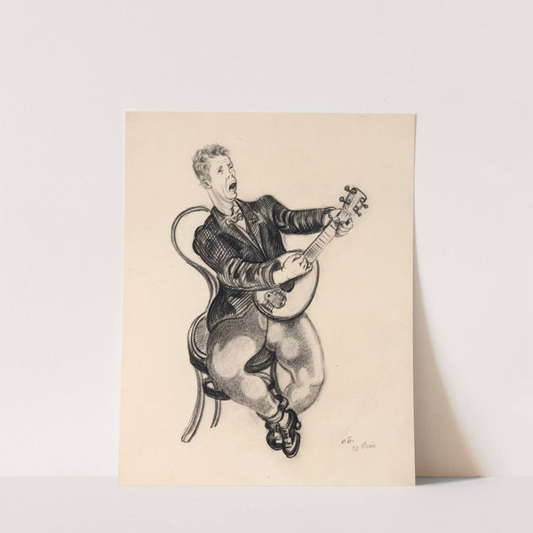 Le joueur de balalaïka (1923) by Victor Barthe