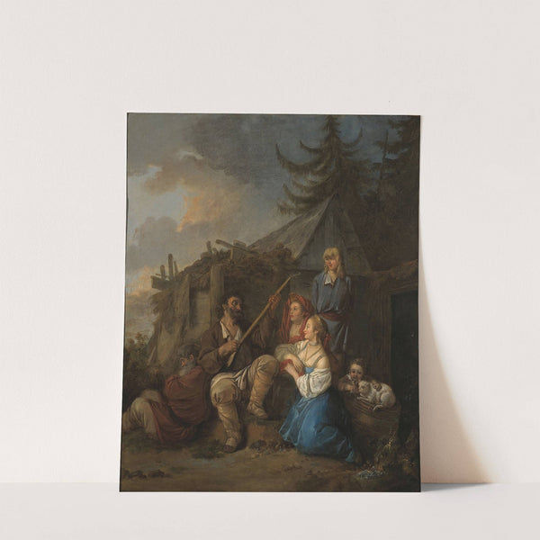 Le Joueur de balalaïka (1764) by Jean-Baptiste Le Prince