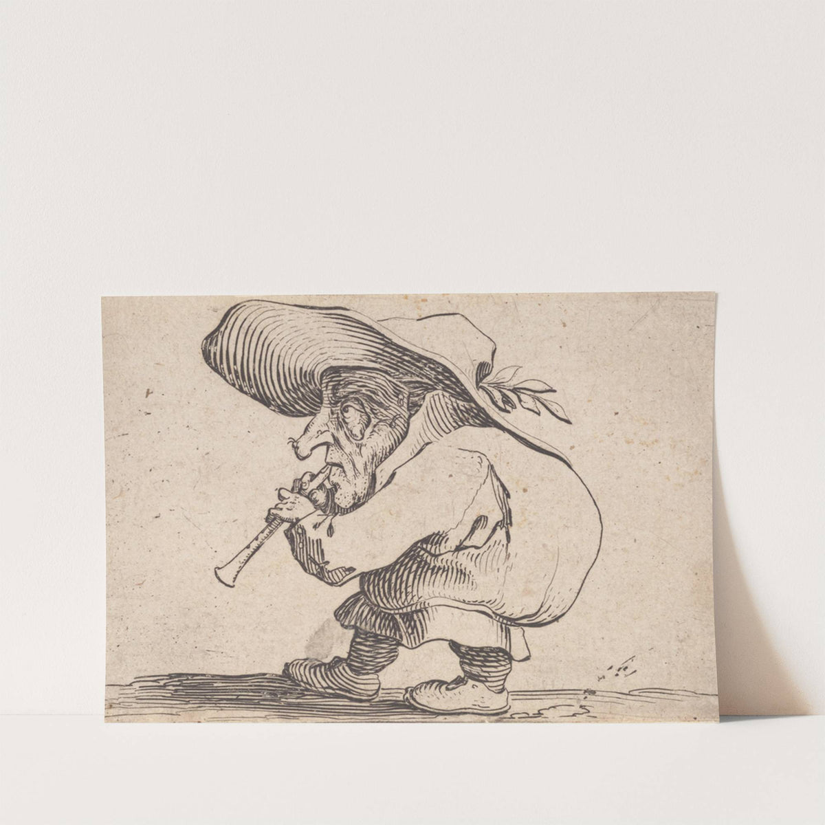 Le joueur de flageolet by Jacques Callot