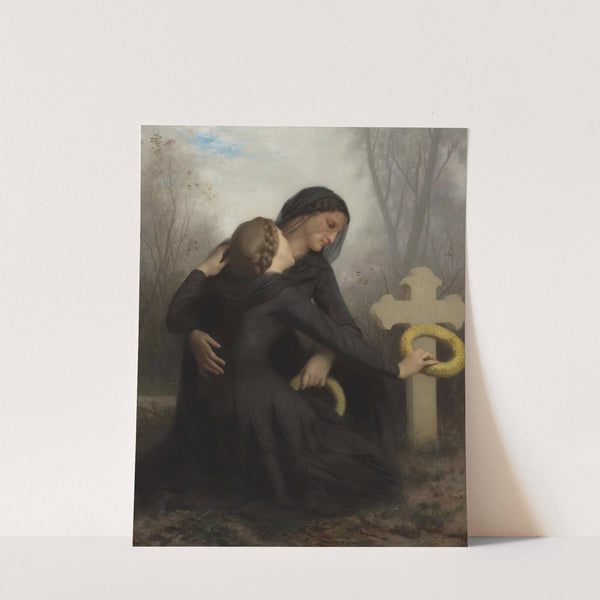 Le Jour Des Morts (All Saints Day) by William Bouguereau