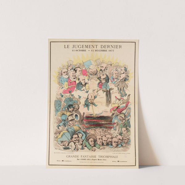 Le jugement dernier (1877) by André Gill