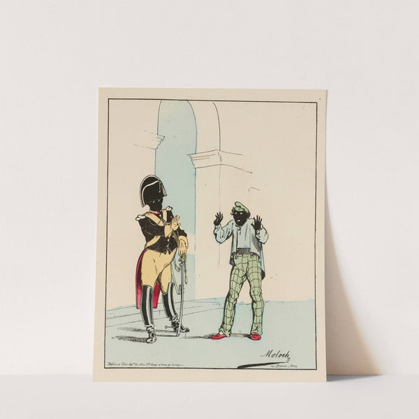 Le jugement des capitulards by Moloch (Alphonse Hector Colomb)