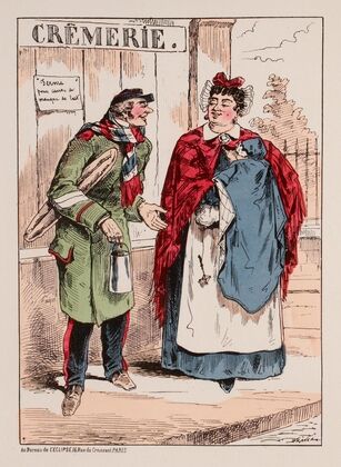 Le lait. (1871)