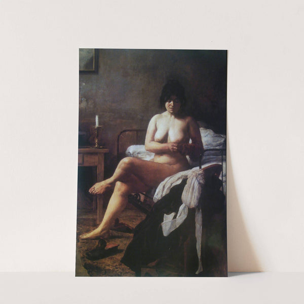 Le lever de la bonne (El despertar de la criada) by Eduardo Sívori