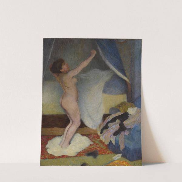 Le Lever: femme s&#039;étirant by Federico Zandomeneghi