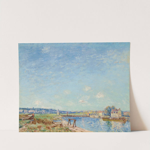 Le Loing à Saint-Mammès (1884) by Alfred Sisley