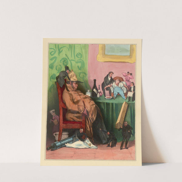 Le malade imaginaire (1833) by Honoré Daumier