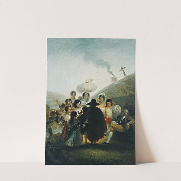 Le Marchand De Marionnettes by Francisco de Goya