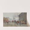 Le Marché aux fleurs de la Madeleine by Eugène Galien-Laloue