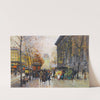 Le Marché Aux Fleurs, La Madeleine by Eugène Galien-Laloue