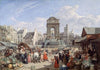 Le Marché et la fontaine des Innocents