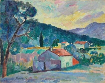 Le Mas à Saint-Tropez (1905) — size preview
