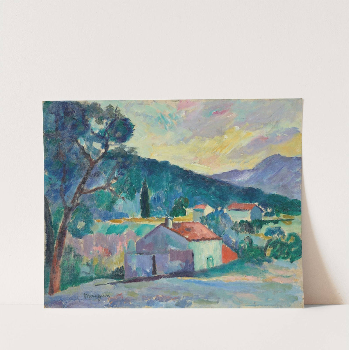 Le Mas à Saint-Tropez (1905) by Henri Manguin