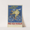Le Meilleur, le moins cher, pneu vélo Michelin (1810) by Imp. Chaix