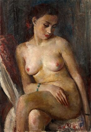 Le modèle nu au bracelet vert (ca 1930)