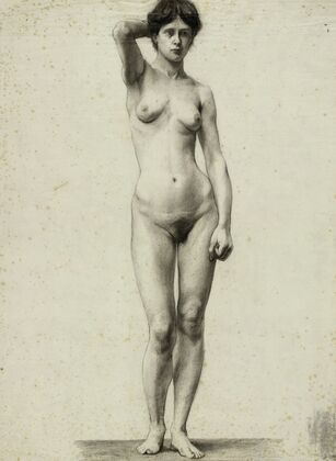 Le modèle Renée Danjou (Nu en pied) (1896)