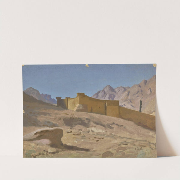 Le monastère de Sainte-Catherine by Jean-Léon Gérôme